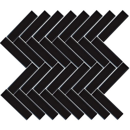 happy-floors-artisan-12-x-12-glossy-ceramic-1x4-herrinbone-mosaic-black
