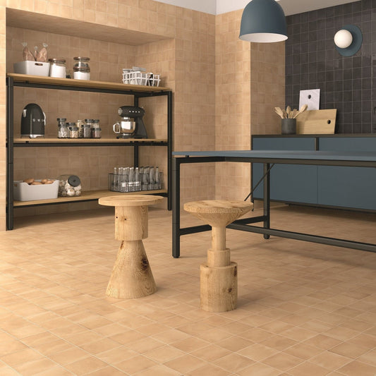 Ottimo-Clay-5-x-5-Matte-Porcelain-Tile-Sand