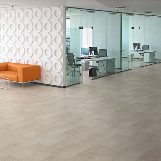 Daltile Slate Attache 12" x 24" Matte Porcelain Floor Tile, Meta Dark Gray, 11.87" x 23.62"