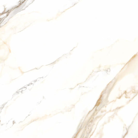Happy Floors Dorian 24" x 24" Rectified Honed Porcelain Tile, Gold Honed, 24" x 24"