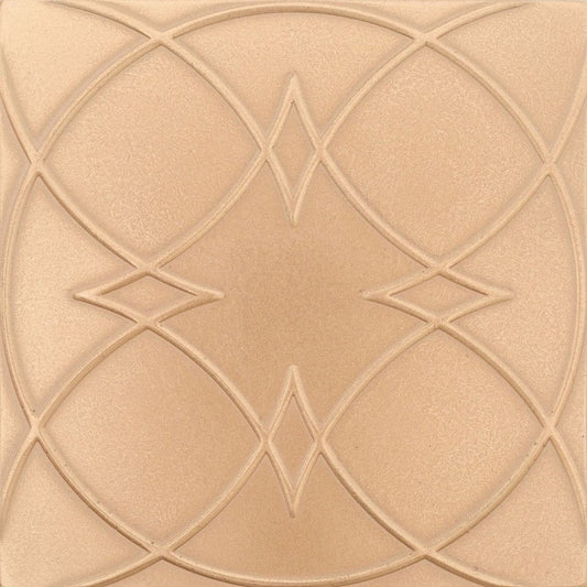 Marazzi GeoMetal 6" x 6" Satin Ornamental Metal Tile