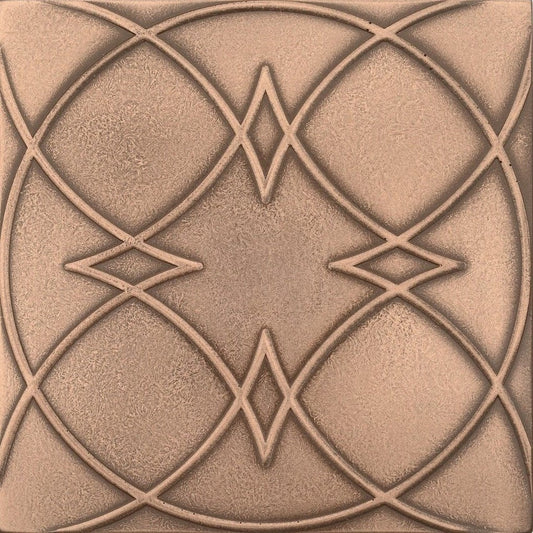 Marazzi-GeoMetal-6-x-6-Satin-Ornamental-Metal-Tile-Nickel