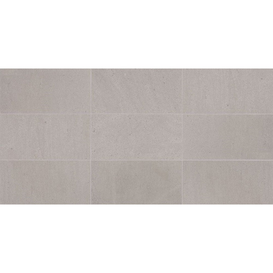 American Olean Candora 12" x 24" Polished Natural Stone Tile, Demure Gray, 12" x 24"