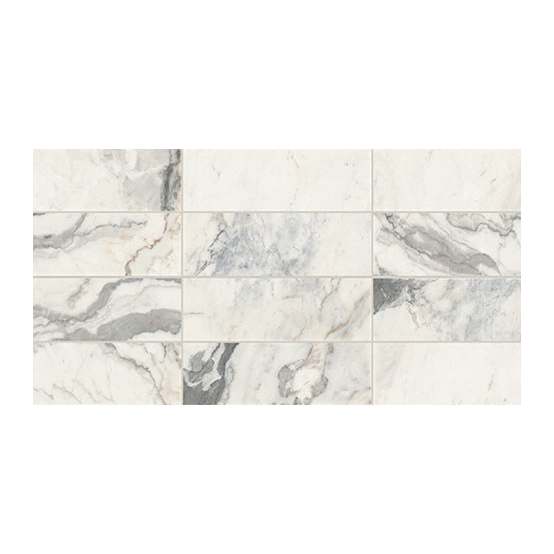 Daltile Gamma 4" x 12" Honed Natural Stone Tile, Illusive, 4" x 12"