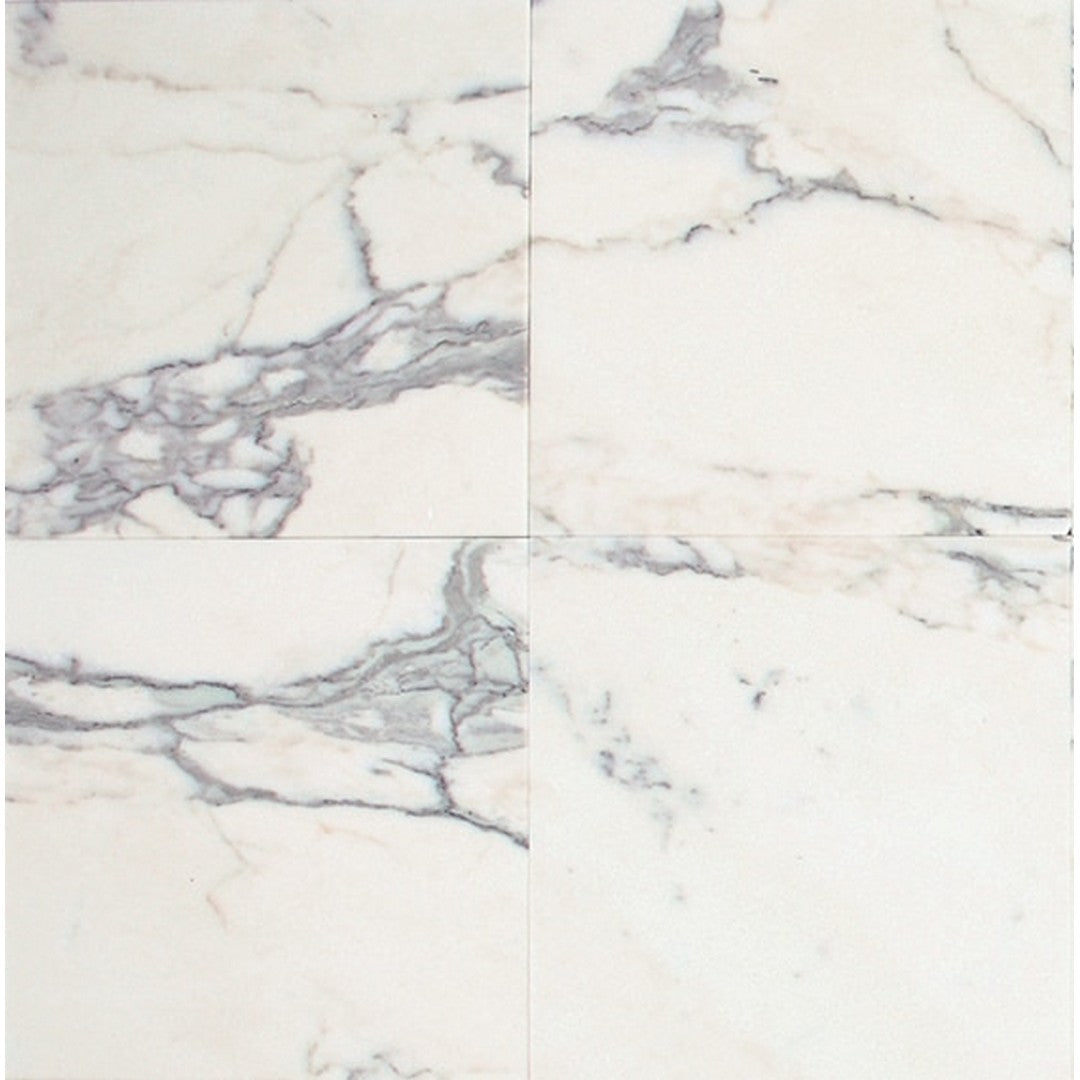 American Olean Stone Source Marble & Onyx 18" x 18" Honed Natural Stone Tile, Calacatta Gold, 18" x 18"