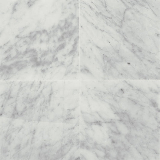 Carrara White / 18" x 18"