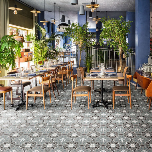 Marazzi-D_Segni-Color-8-x-8-lily-Deco-Matte-Porcelain-Tile-Lily