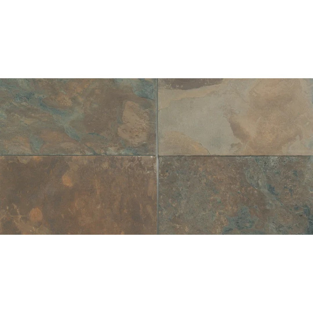 American Olean Stone Source 12" x 24" Cleft Slate Tile, California Gold, 12" x 24"