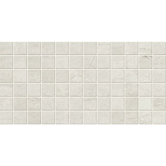 American Olean Stone Theory 12" x 24" Matte Porcelain 2" Square Mosaic