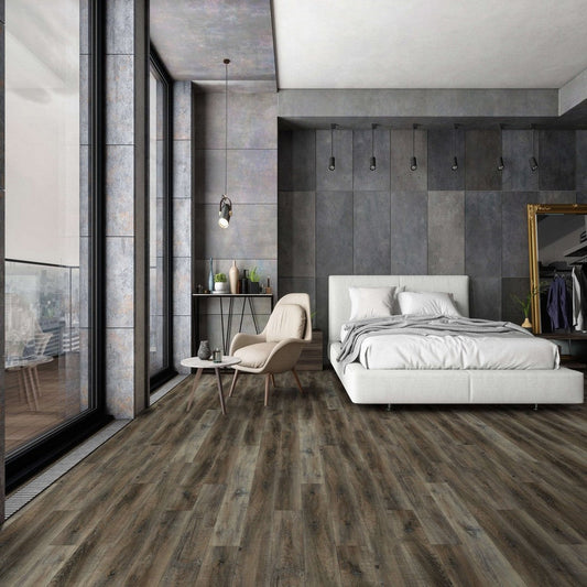 Happy Feet International Stone Elegance II 7.25" x 48" SPC Vinyl Plank 20 mil