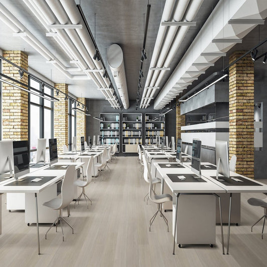 Happy Feet International Urban Design 7" x 48" Vinyl Plank 20 mil