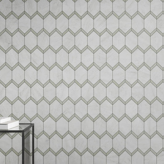 Emser-Intrigue-11-x-15-Rectified-Polished-Picket-Stone-&-Glass-Mosaic-Picket-Fawn