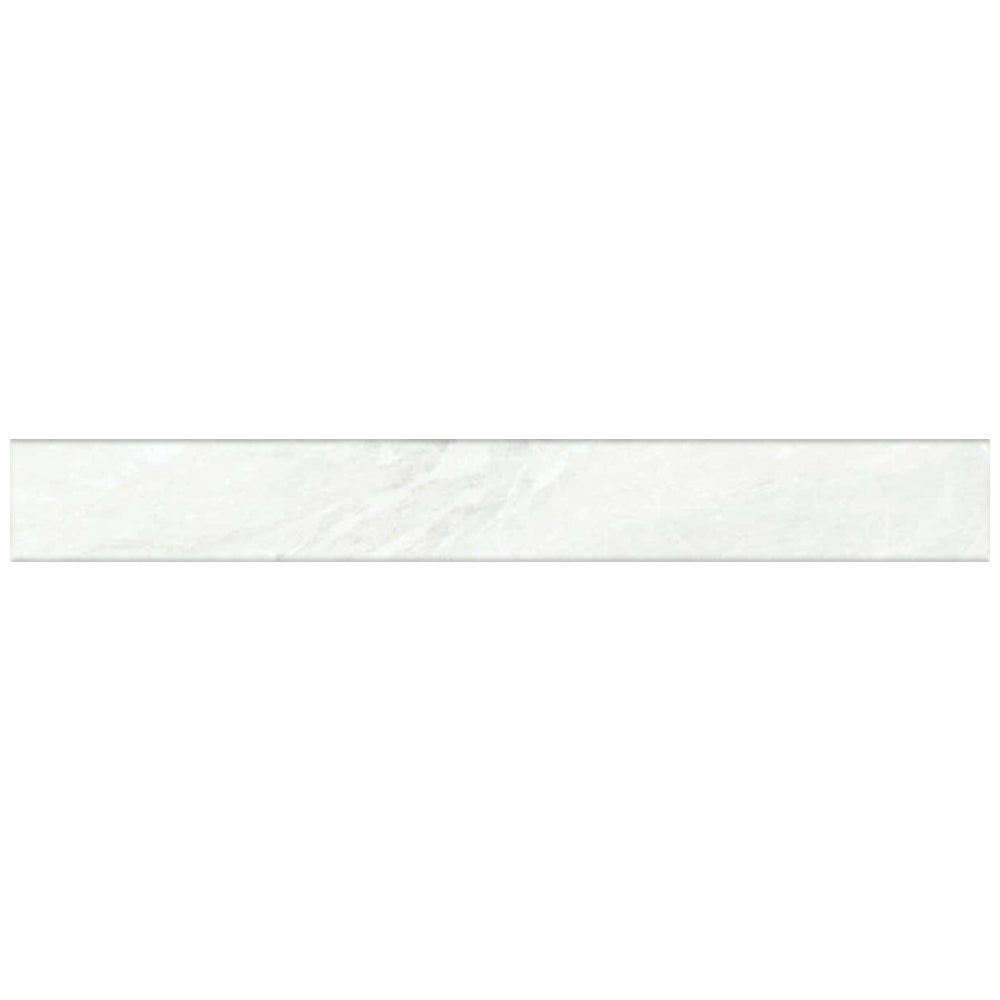 Happy Floors Bernini 12" x 24" Polished Rectified Porcelain Tile, Frost, 12" x 24"
