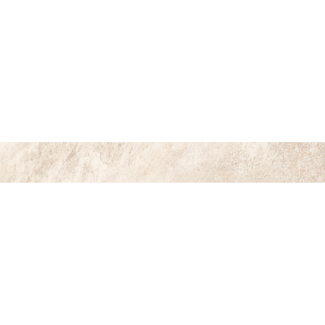 Happy Floors Waves 3" x 24" Porcelain Bullnose, Sand, 3" x 24"