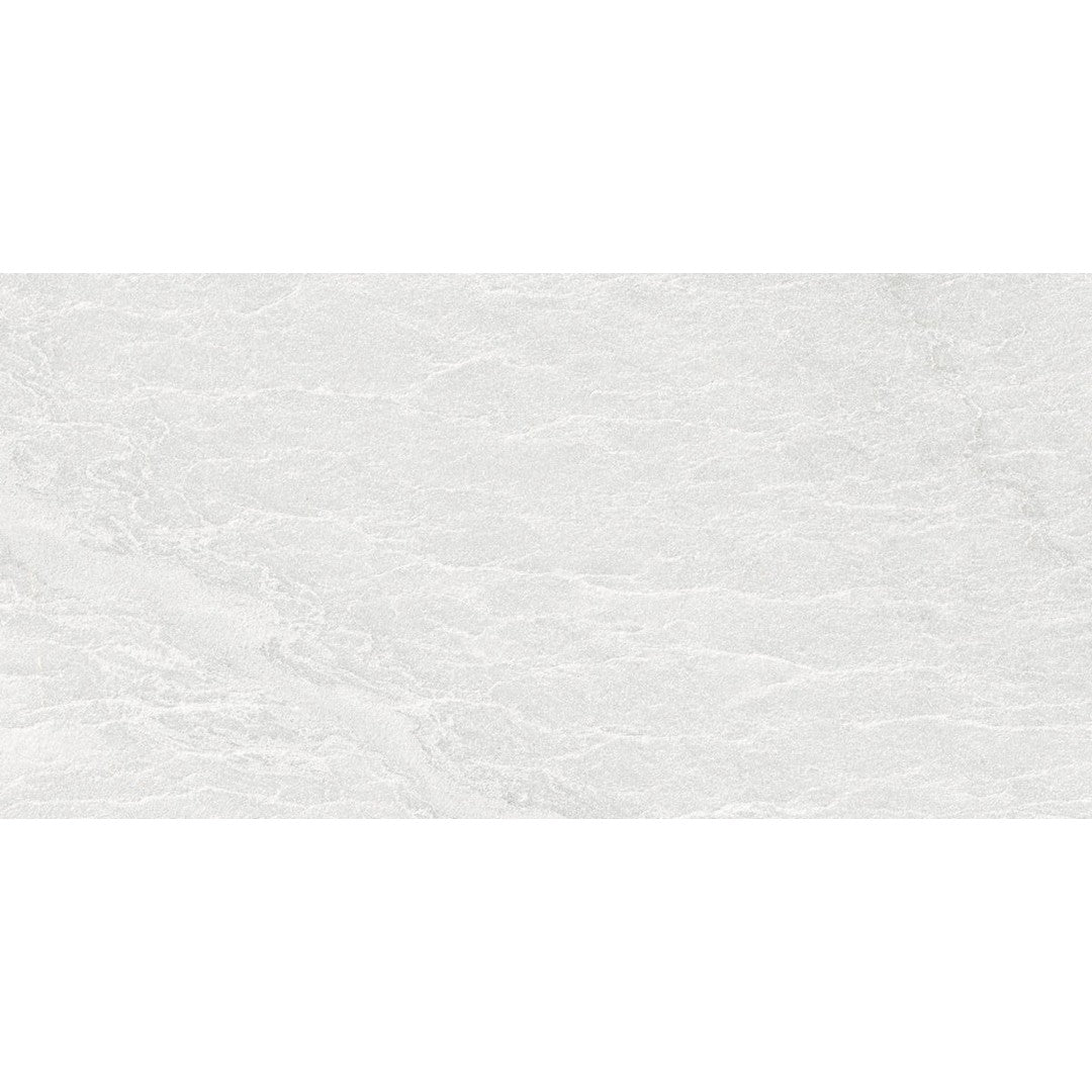 Happy Floors Capraia 24" x 48" Natural Rectified Porcelain Tile, White, 24" x 48"