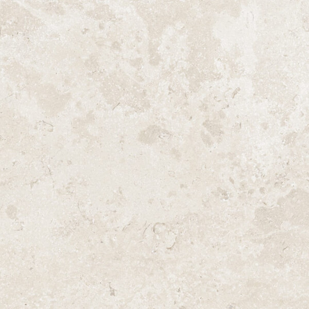 Happy Floors Timeless 32" x 32" Rectified Natural Porcelain Tile, Ivory, 32" x 32"