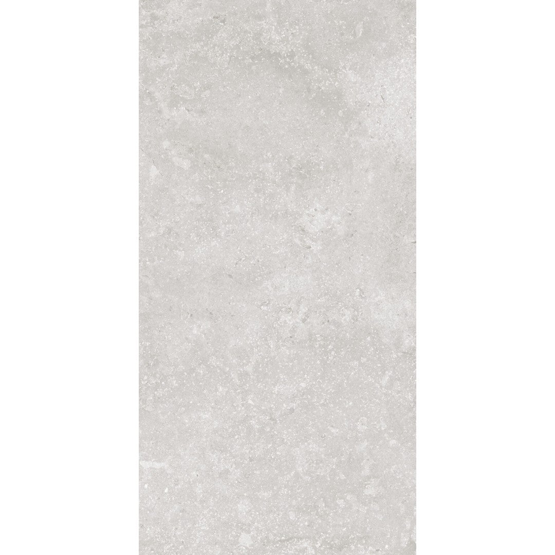 Happy Floors Timeless 12" x 24" Rectified Natural Porcelain Tile, Grey, 12" x 24"