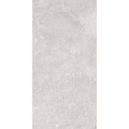 Happy Floors Timeless 12" x 24" Rectified Natural Porcelain Tile, Grey, 12" x 24"