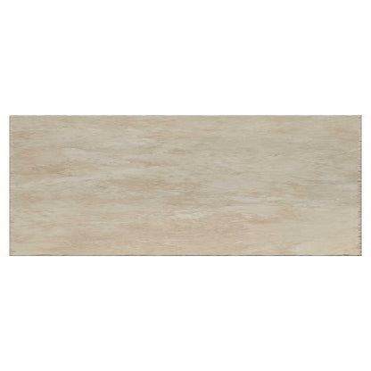 Happy Floors Pietra D' Assisi 12" x 24" Pressed Natural Porcelain Tile, Beige, 12" x 24"