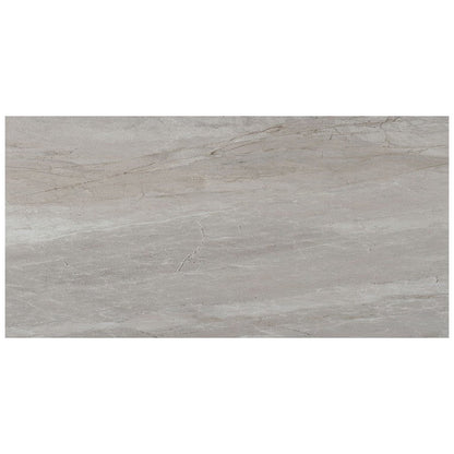 Happy Floors Sonoma 12" x 24" Pressed Natural Porcelain Tile, Sky, 12" x 24"