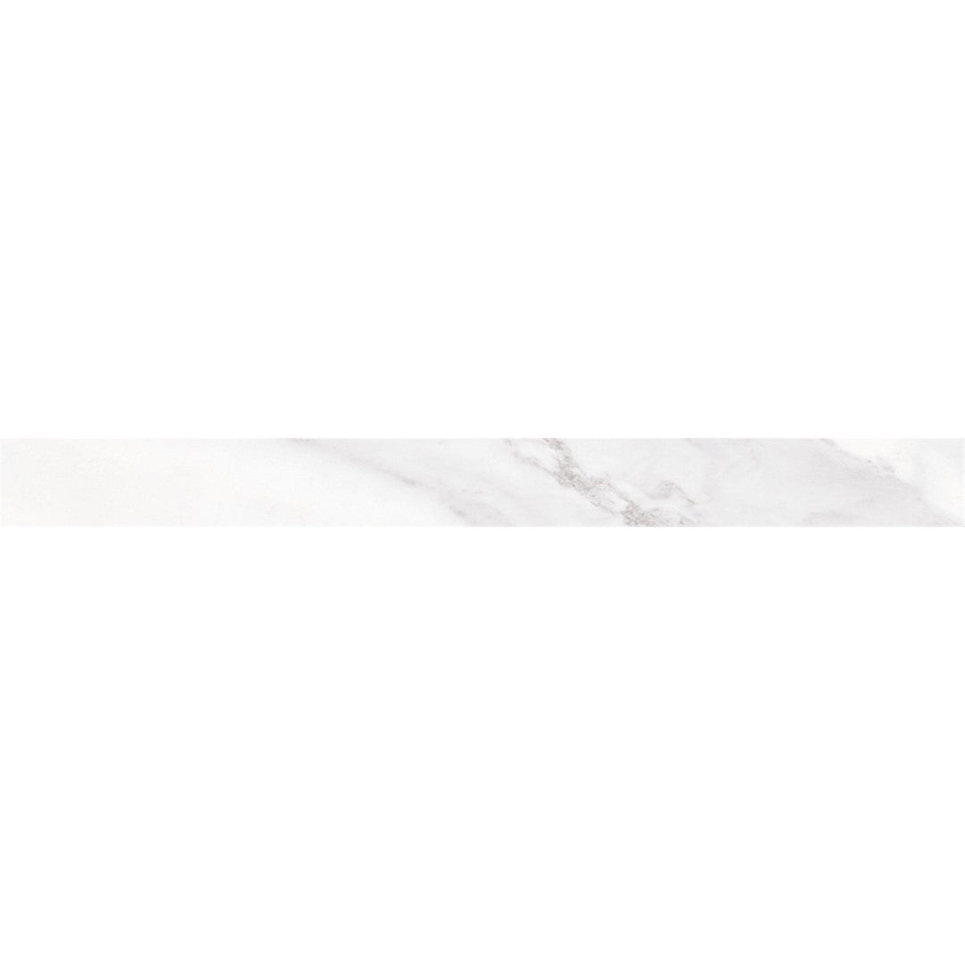 Happy Floors Sublime 2.0 - Natural 3" x 24" Rectified Porcelain Bullnose, Gris, 3" x 24"