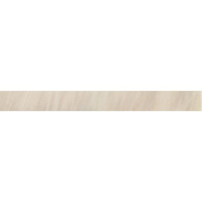 Happy Floors Dolomite 3" x 24" Rectified Polished Porcelain Bullnose, Beige, 3" x 24"