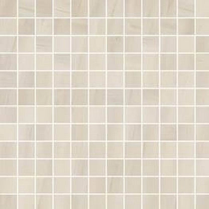 Happy Floors Dolomite 12" x 12" Polished Porcelain 1" Mosaic, Beige, 12" x 12"