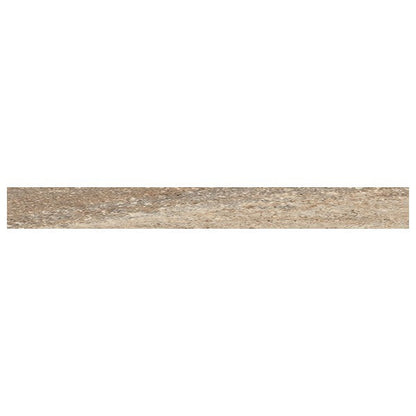 Happy Floors Utah 3" x 12" Pressed Natural Porcelain Bullnose, Desert, 3" x 12"