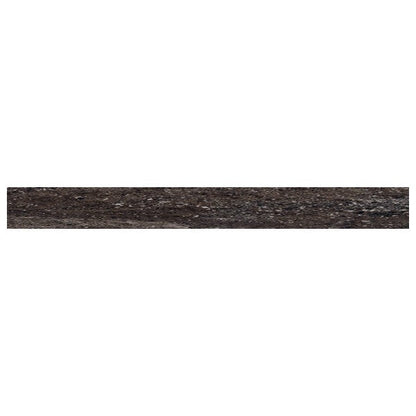 Happy Floors Utah 3" x 12" Pressed Natural Porcelain Bullnose, Slate, 3" x 12"