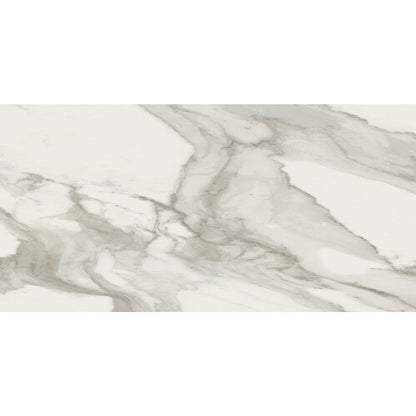 Happy Floors Stratus 12" x 24" Rectified Natural Porcelain Tile, Grigio, 12" x 24"