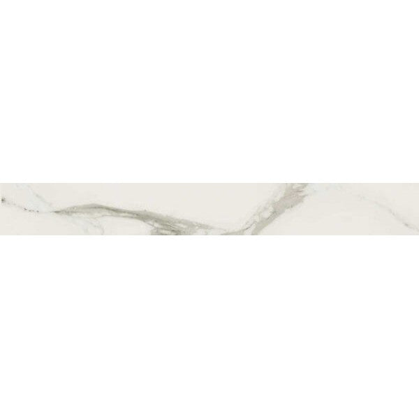 Happy Floors Stratus 3" x 24" Rectified Natural Porcelain Bullnose, Grigio, 3" x 24"