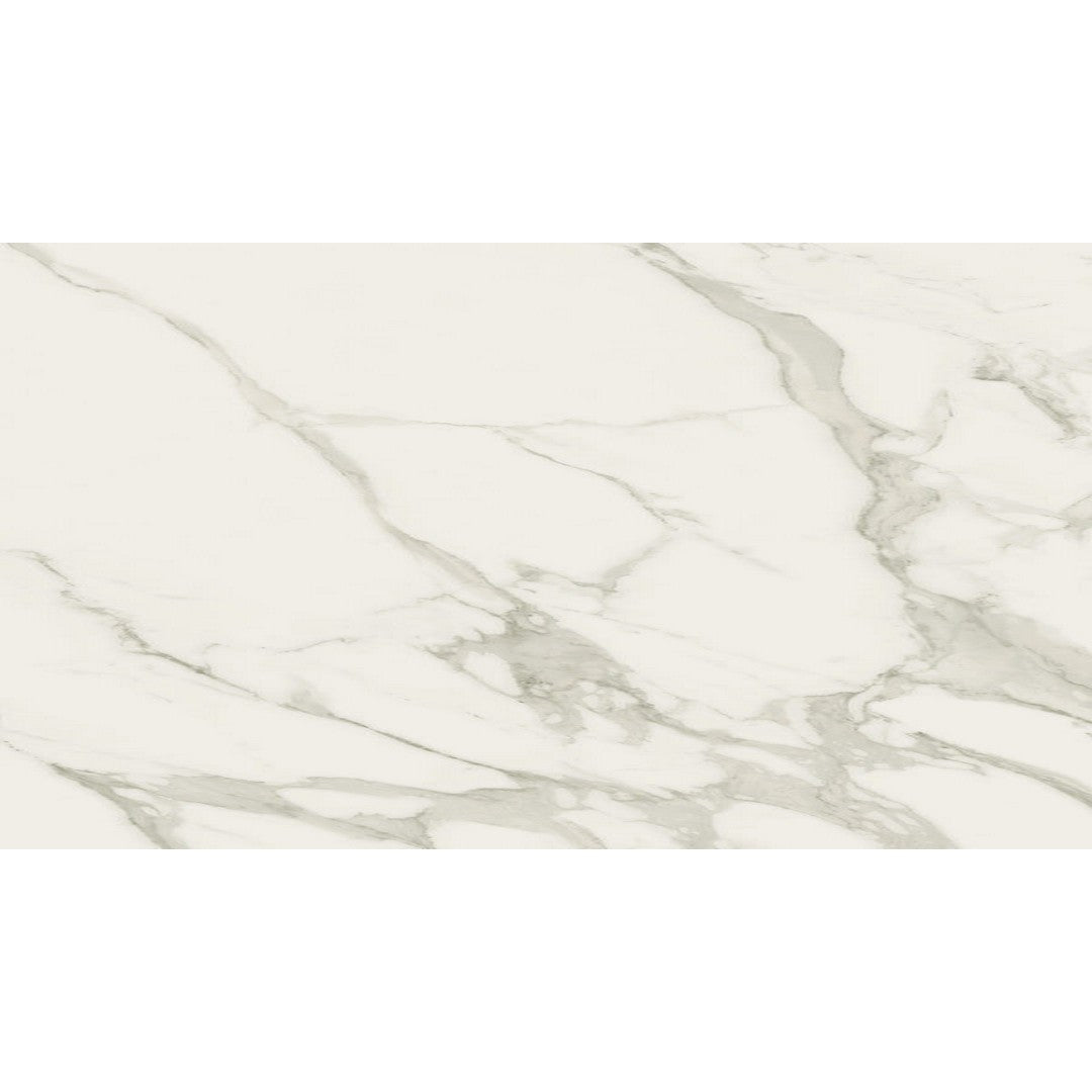 Happy Floors Stratus 24" x 48" Rectified Polished Porcelain Tile, Grigio, 24" x 48"