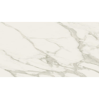 Happy Floors Stratus 24" x 48" Rectified Polished Porcelain Tile, Grigio, 24" x 48"