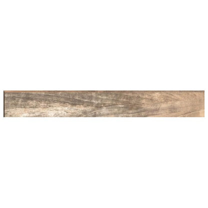 Happy Floors Reclaimed 3" x 20" Rectified Natural Porcelain Bullnose, Corona, 3" x 20"