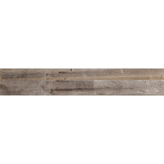 Happy Floors Reclaimed 6.5" x 40" Rectified Natural Porcelain Tile