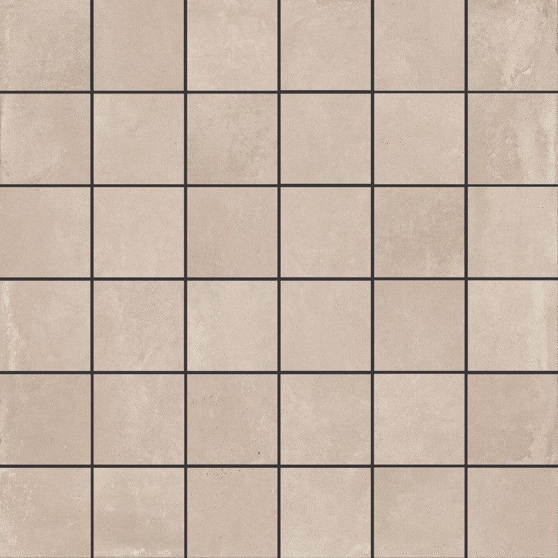 Happy Floors Azuma 12" x 12" Natural Porcelain 2" Mosaic