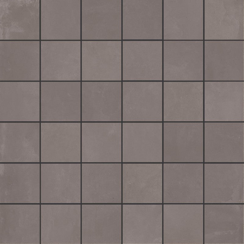 Happy Floors Azuma 12" x 12" Natural Porcelain 2" Mosaic