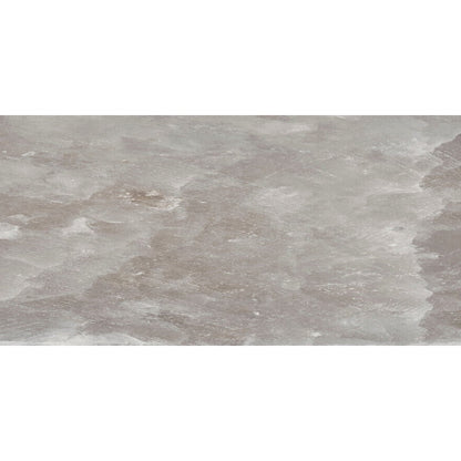 Happy Floors Salt Stone 12" x 24" Pressed Matte Porcelain Tile, Ash, 12" x 24"