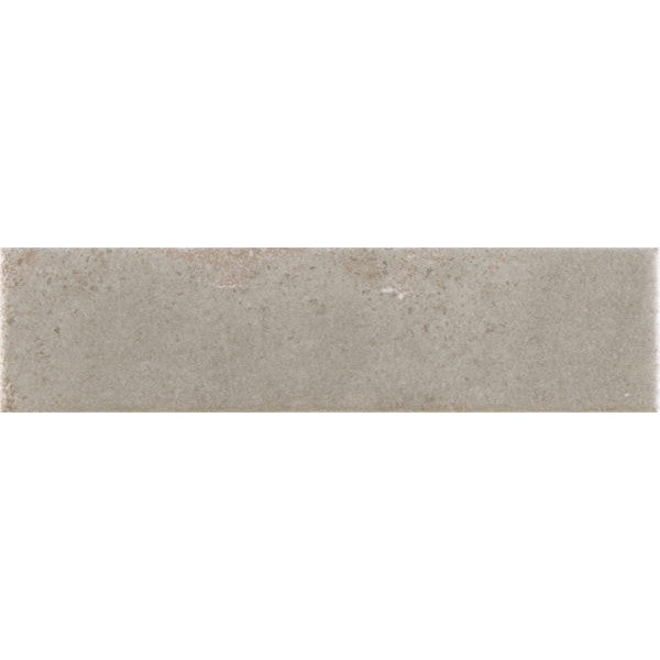 Happy Floors Vibrant 3" x 11" Glossy Porcelain Brick Wall Tile, Cream, 3" x 11"