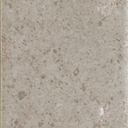 Happy Floors Vibrant 6" x 6" Glossy Porcelain Wall Tile, Cream, 6" x 6"