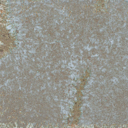 Happy Floors Vibrant 6" x 6" Glossy Porcelain Wall Tile, Grey, 6" x 6"