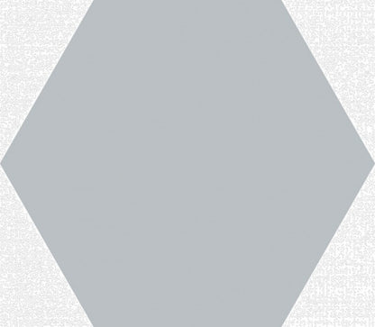 Happy Floors Carpenter 5" x 6" Rectified Matte Porcelain Hexagon Wall Tile