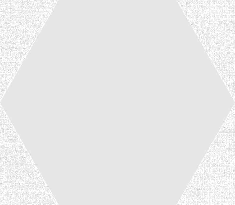 Happy Floors Carpenter 5" x 6" Rectified Matte Porcelain Hexagon Wall Tile