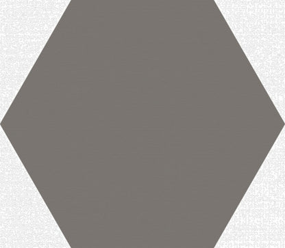 Happy Floors Carpenter 5" x 6" Rectified Matte Porcelain Hexagon Wall Tile