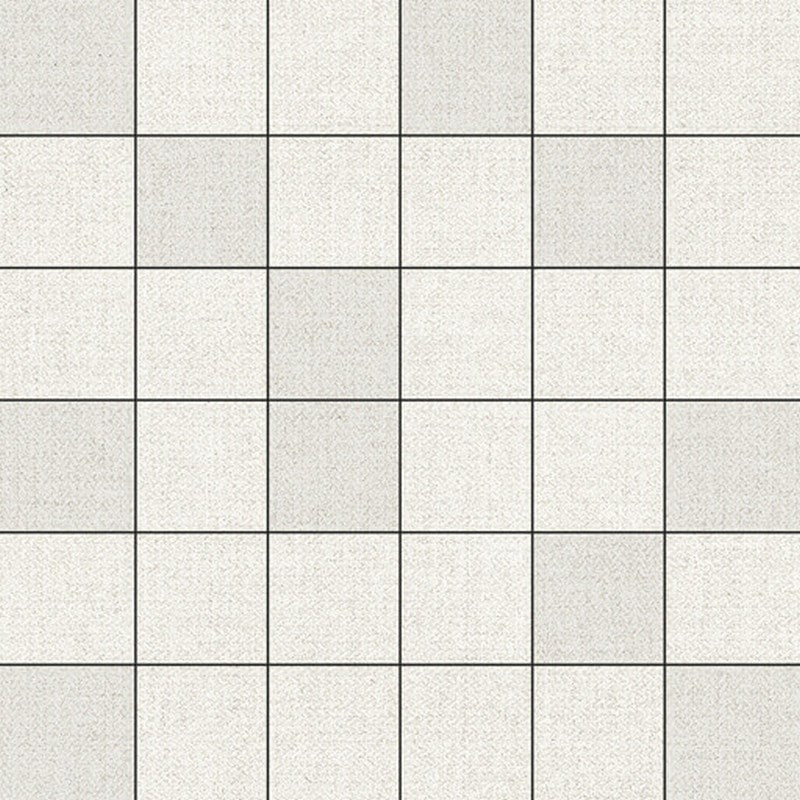 Happy Floors Fibra 12" x 12" Rectified Matte Porcelain 2" Mosaic, Calm, 12" x 12"