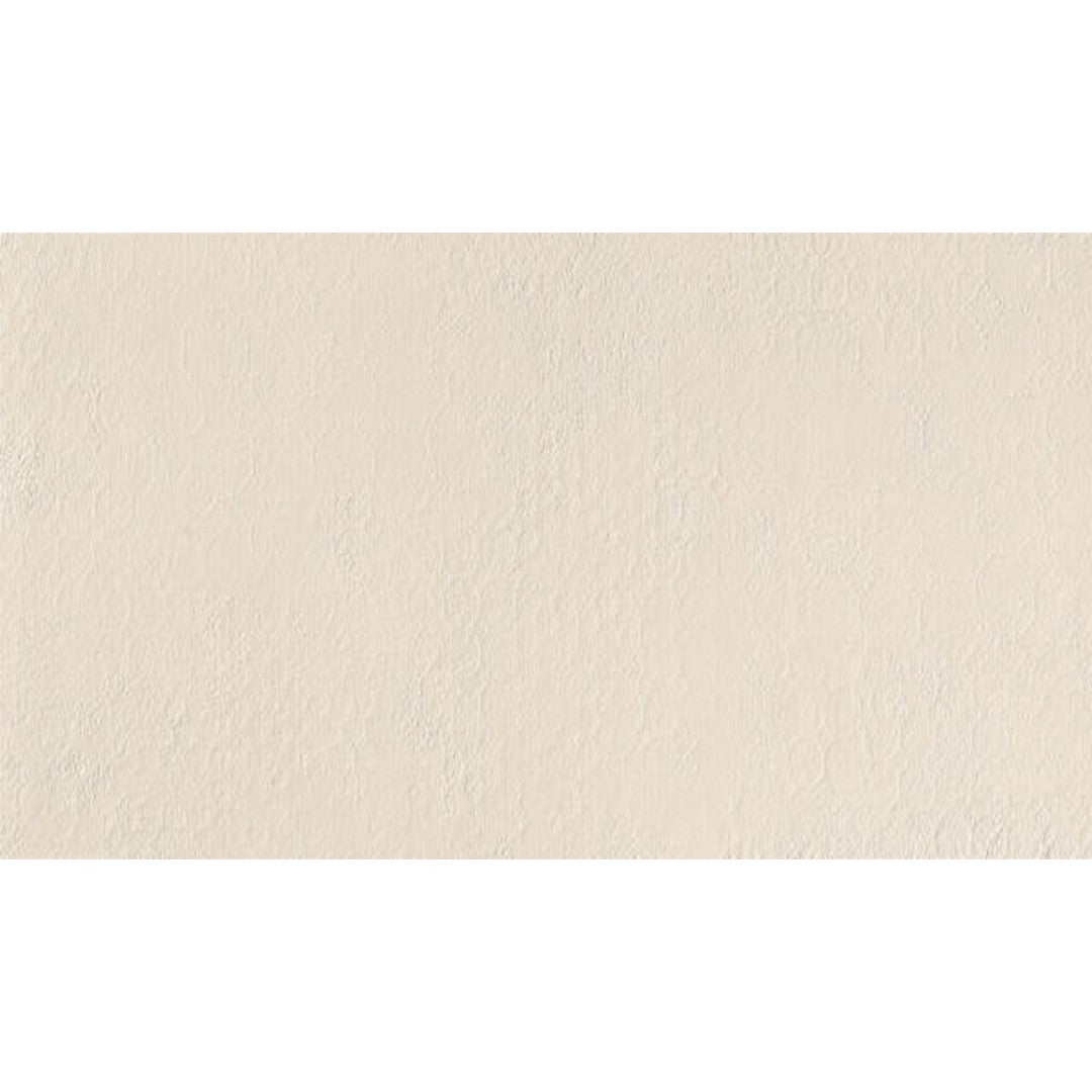 Happy Floors B-Natural 20" x 48" Rectified Matte Porcelain 3D Texture Wall Tile, Kaolin, 20" x 48"