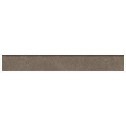 Happy Floors B-Natural 3" x 24" Rectified Matte Porcelain Bullnose, Umber, 3" x 24"