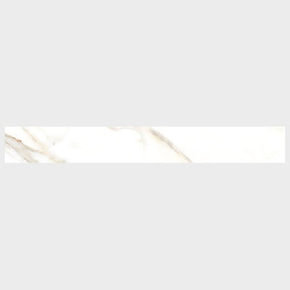 Happy Floors Dorian 3" x 24" Rectified Honed Porcelain Bullnose, Gold Honed, 3" x 24"