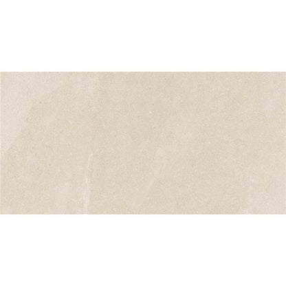 Happy Floors Austral 12" x 24" Natural Rectified Porcelain Tile, Ivory, 12" x 24"