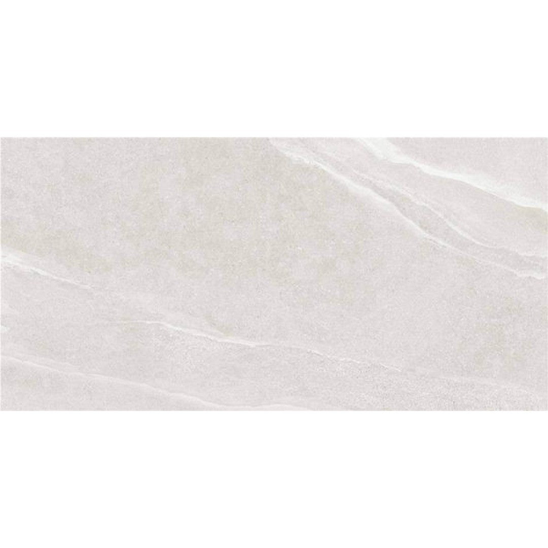 Happy Floors Austral 24" x 48" Rectified Polished Porcelain Tile, Pearl, 24" x 48"